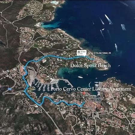 Lux-porto Cervo Center Sea View Apartment Porto Cervo