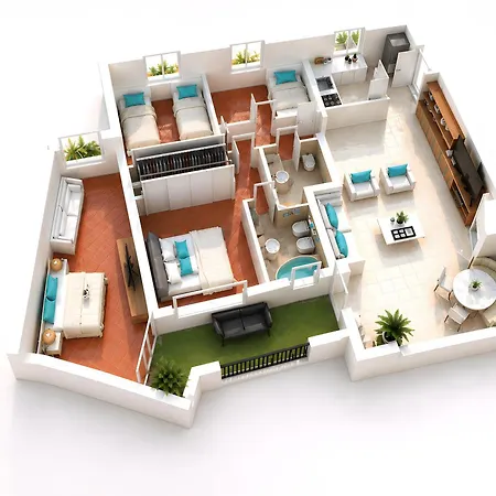 Apartment Lux-porto Cervo Center Sea View *
