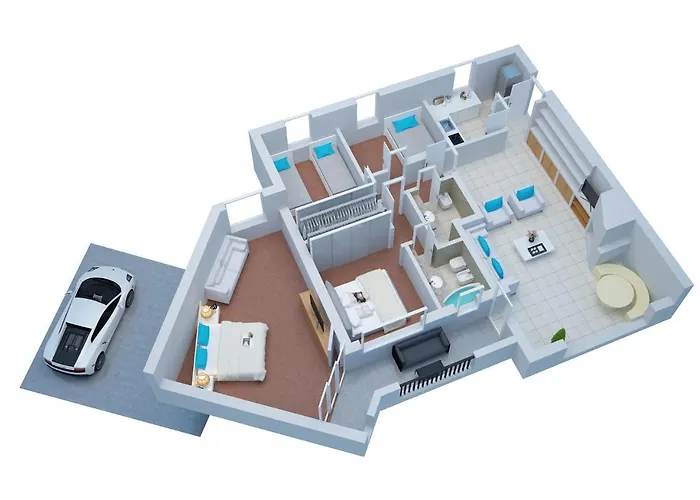 Lux-porto Cervo Center Sea View Apartamento